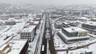 Kahramanmaraş kent merkezinde son 57 yılın en düşük sıcaklığı yaşandı
