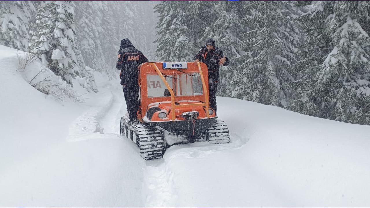 AFAD’dan ‘yoğun kar’ açıklaması