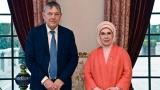 Emine Erdoğan, UNRWA Genel Komiseri Lazzarini ile görüştü