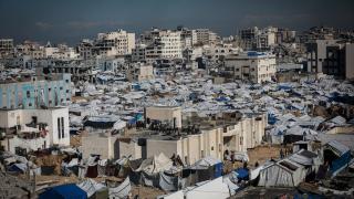 İslam Üniversitesi, yerinden edilen Filistinlilerin barınma merkezi haline geldi