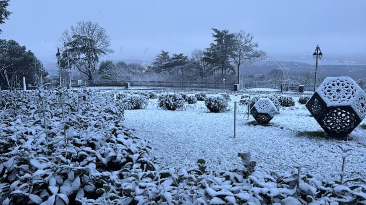 İstanbul'da kar yağışı