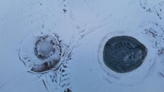 Sivas’ın 'gözleri' tamamen dondu