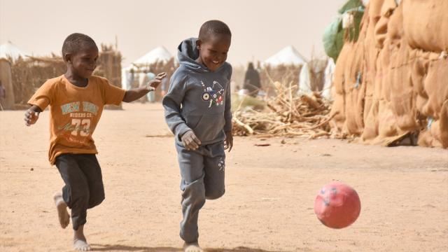 Sudan’daki El-Affad Mülteci Kampı, yerinden edilen binlerce kişiyi barındırıyor