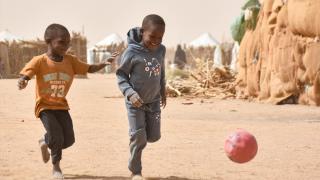 Sudan’daki El-Affad Mülteci Kampı, yerinden edilen binlerce kişiyi barındırıyor