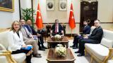 Cumhurbaşkanı Yardımcısı Yılmaz, ABD Büyükelçisi Barrack’ı kabul etti