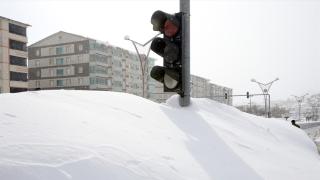 Bitlis'te toplamda 4 metreyi aşacak kadar kar yağdı