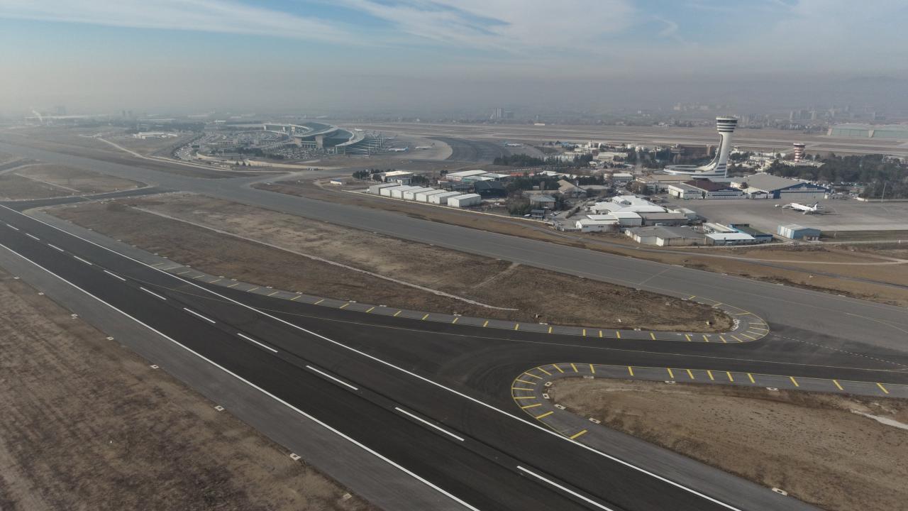 Esenboğa Havalimanı'nın 3'üncü pisti ve yeni kulesi açılıyor