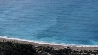 Babadağ’da yamaç paraşütü 4 mevsim sürüyor