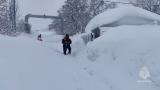 Kamçatka’ya son 30 yılın en yoğun karı yağıyor