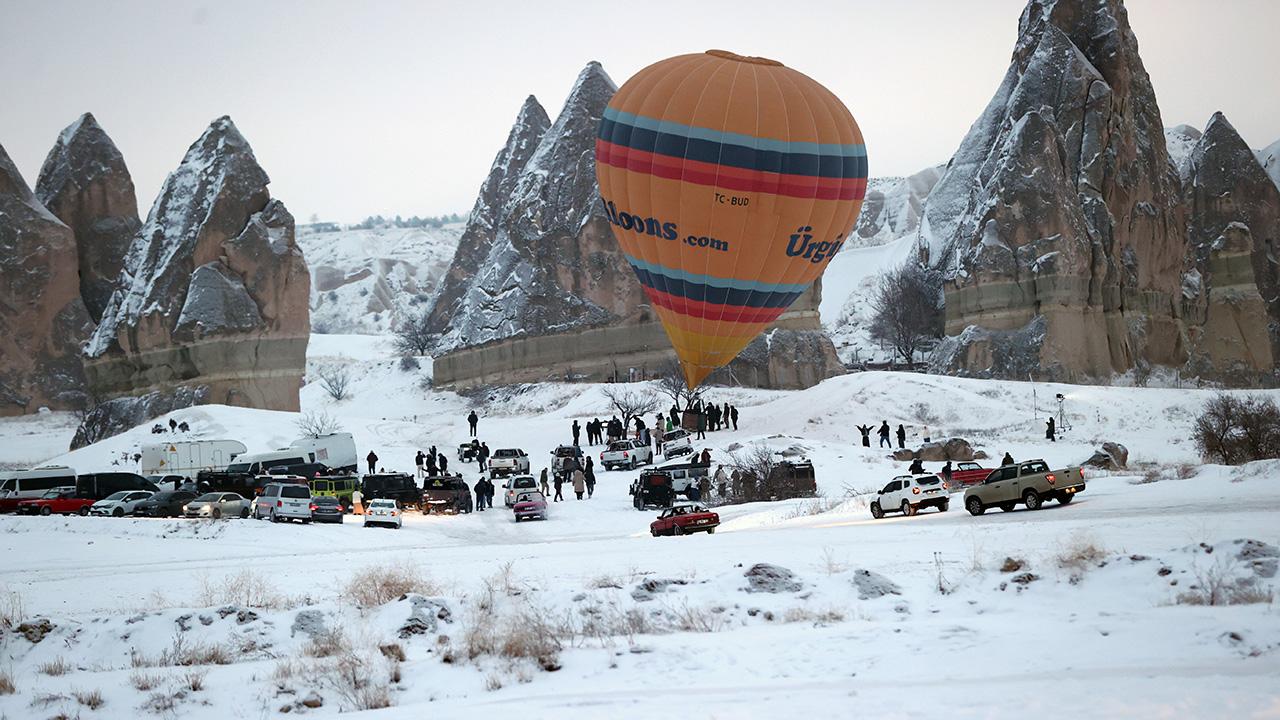 Kapadokya'da balon uçuşları yapılamıyor