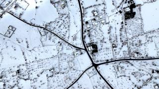 Kayseri'nin kar altında kalan tarihi ve doğal güzellikleri