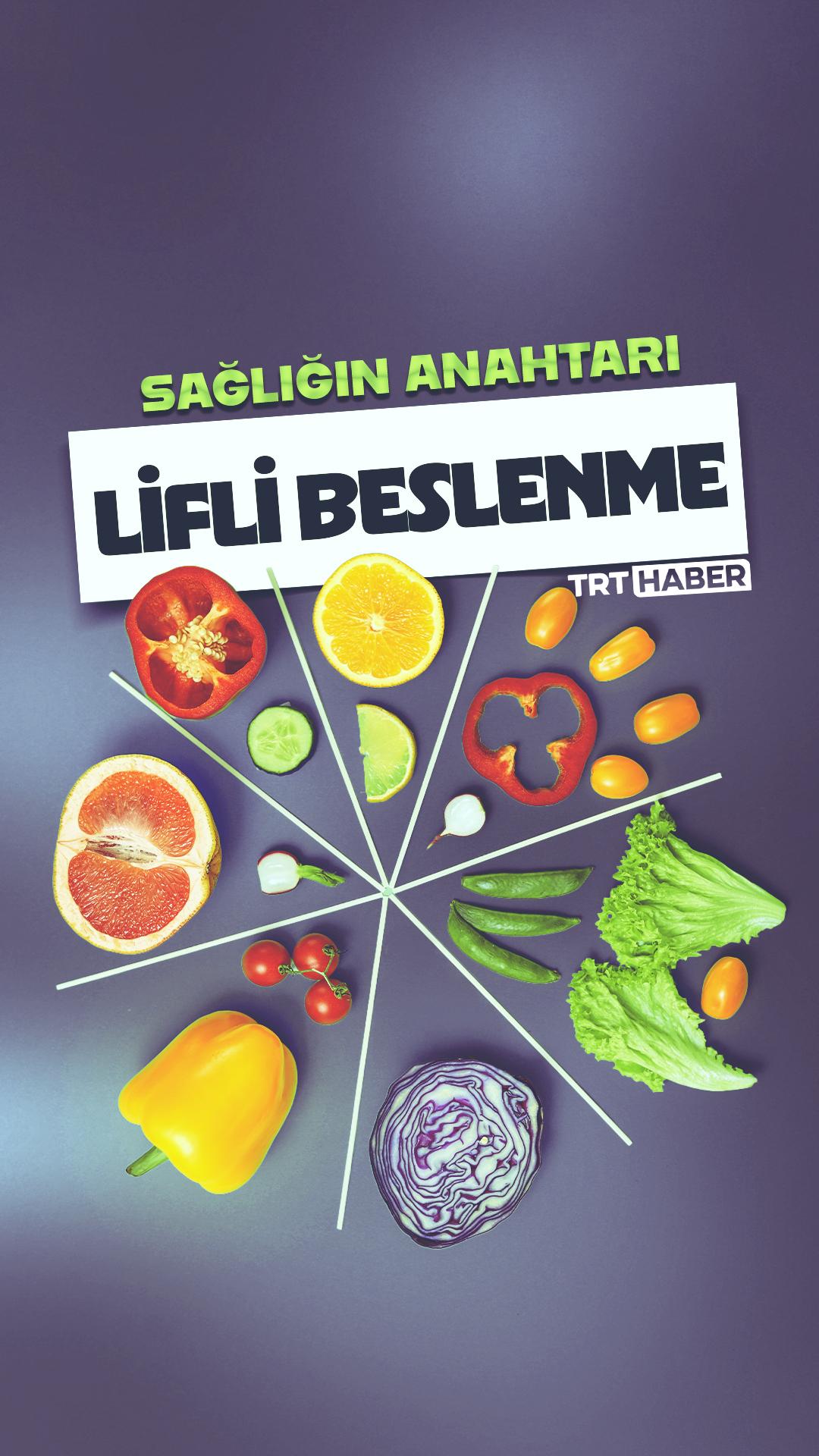 Sağlığın anahtarı lifli beslenme