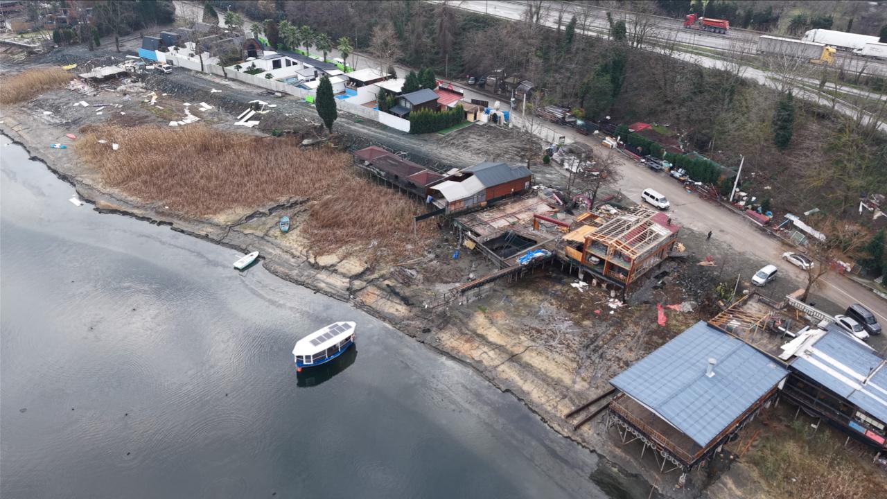 Sapanca Gölü kıyısındaki kaçak yapılar yıkılacak