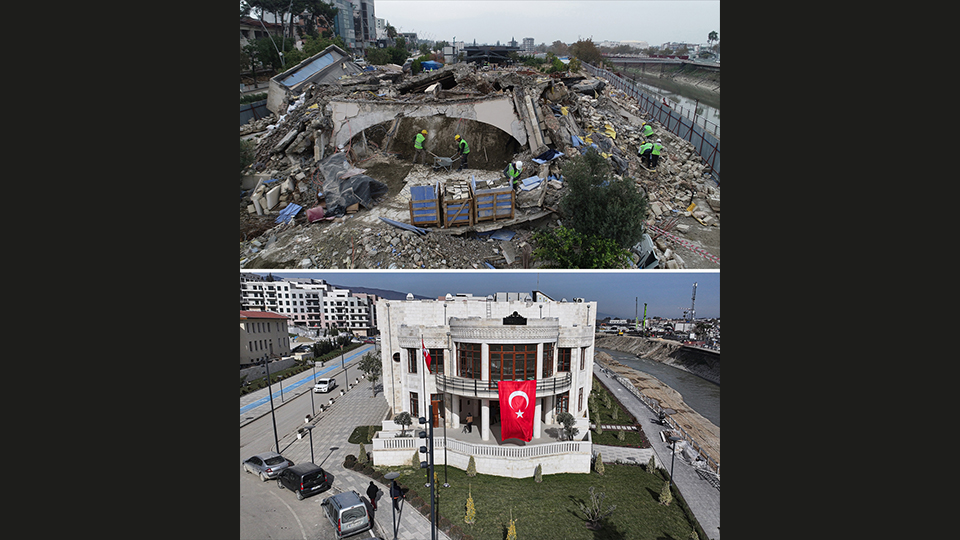 Tarihi alanlar yeniden ayağa kaldırıldı