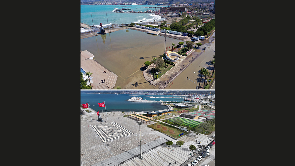 Sosyal alanlar da ihya edildi