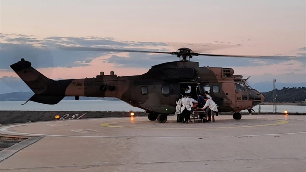 "Helikopterle yapılan nakilleri ciddi şekilde hayat kurtardı"