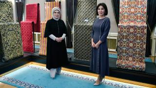 Emine Erdoğan: Dostum Ziroat Mirziyoyeva'yı ülkemizde ağırlamaktan büyük bir memnuniyet duydum