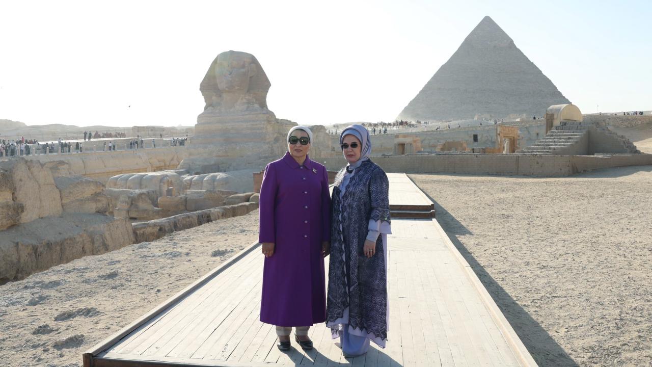 Emine Erdoğan'dan Mısır ziyaretine ilişkin paylaşım