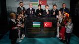 Türkiye'deki Özbekistan Devlet Okulu için 'Taş Koyuş' merasimi düzenlendi