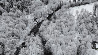 Zil Kale ve Ayder Yaylası beyaz örtüyle kaplandı