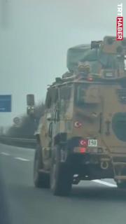 Türk askeri konvoyu Almanya'da