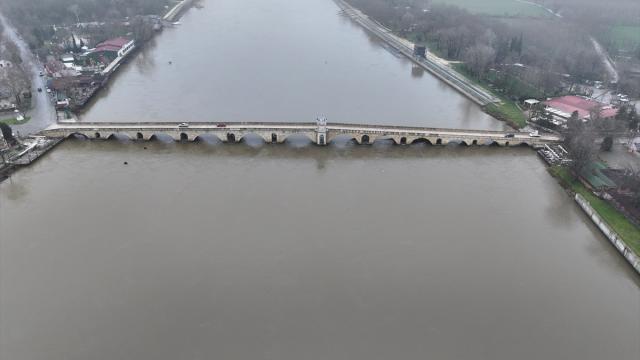 Meriç Nehri'nin debisindeki düşüş sürüyor