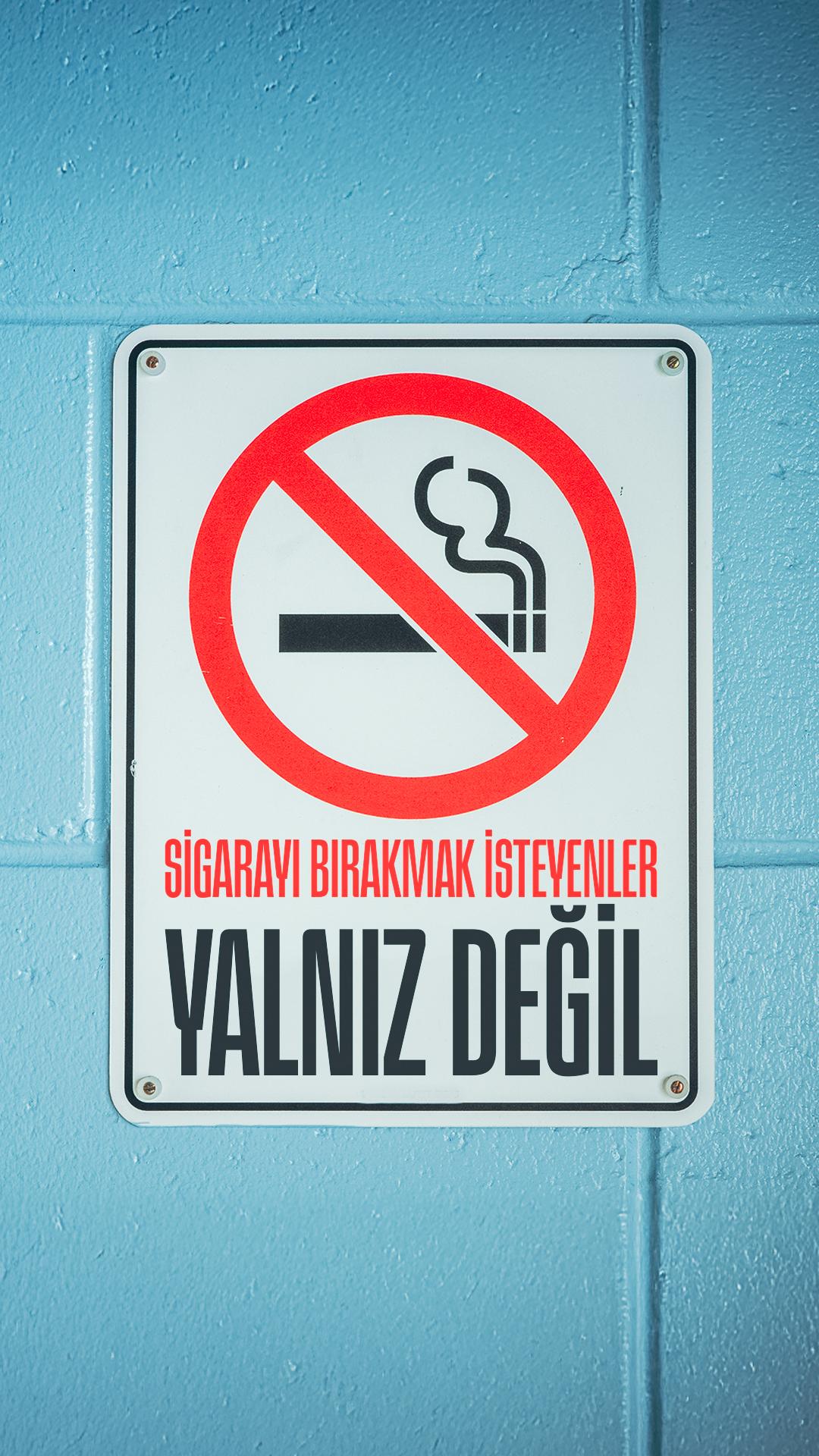 Sigarayı bırakmak isteyenler yalnız değil