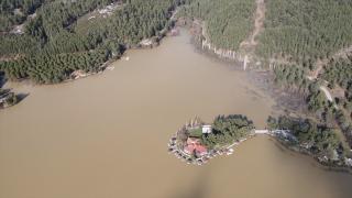 Muğla'daki Ula Göleti'nin su seviyesi son yağışlarla eski günlerine döndü