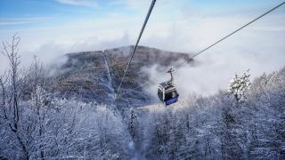 Uludağ'a teller üzerinde ulaşım zamandan tasarruf sağlıyor