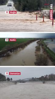 Yurt genelinde sağanak ve fırtına etkili oldu