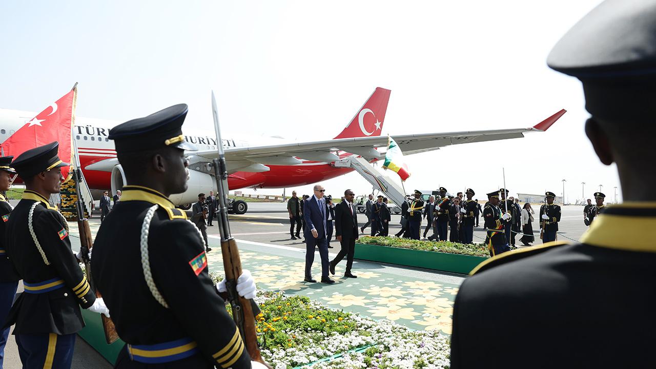 Cumhurbaşkanı Erdoğan Etiyopya’da