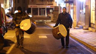 Ramazan davulcularının sahur mesaisi başladı
