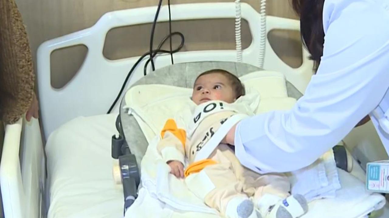 Anne karnında tanı konuldu, hayata tutundu