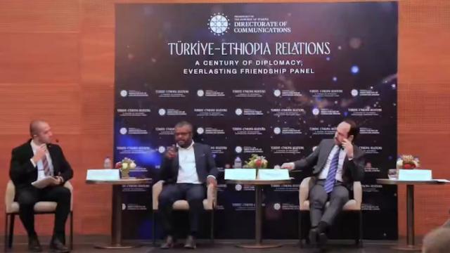 'Türkiye-Etiyopya İlişkileri: Yüz Yıllık Diplomasi, Ebedi Dostluk' paneli düzenlendi