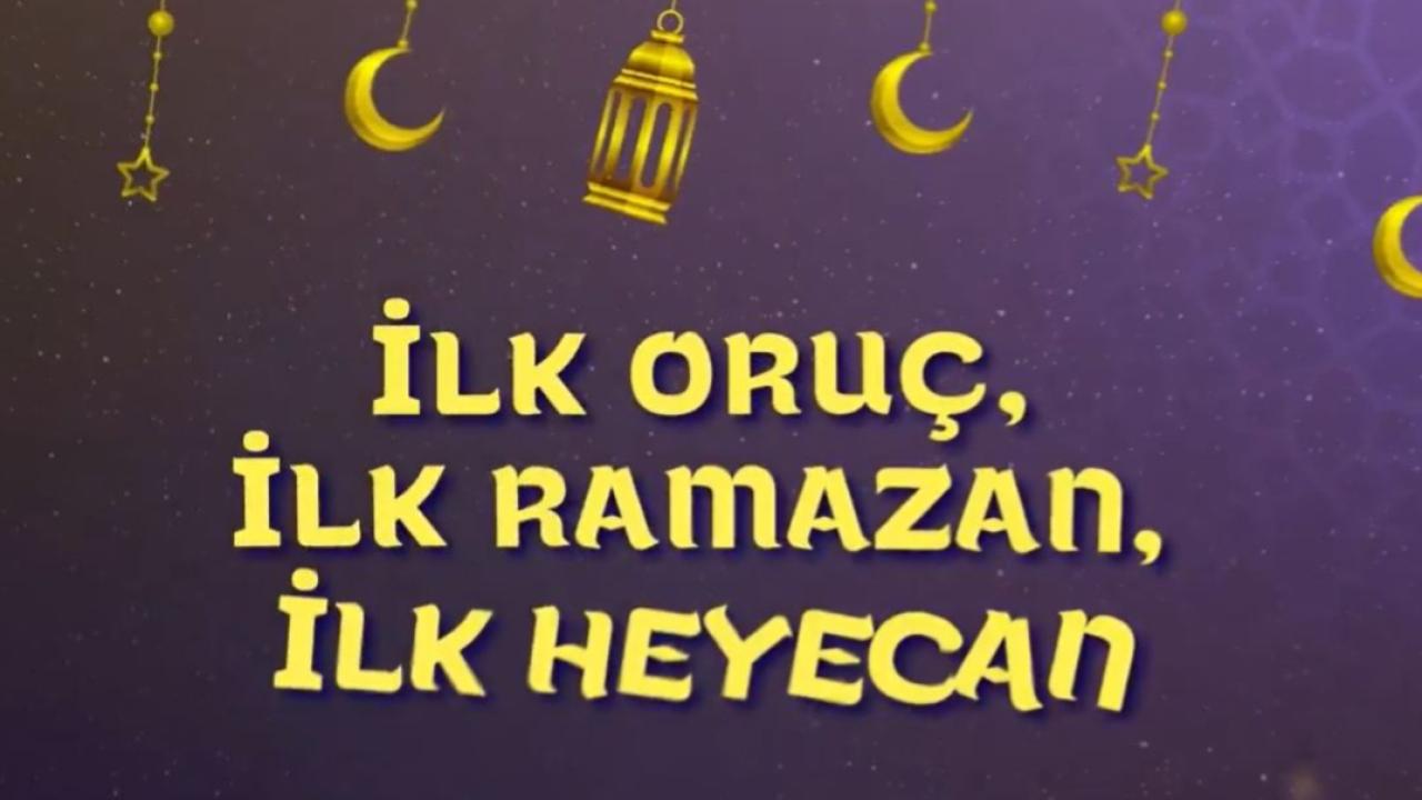 "İlk Oruç, İlk Ramazan, İlk Heyecan" TRT Haber'de