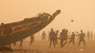 Senegal toz bulutlarıyla kaplandı
