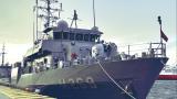 'TCG Anamur' mayın avlama gemisi NATO görevi için Yunanistan'da