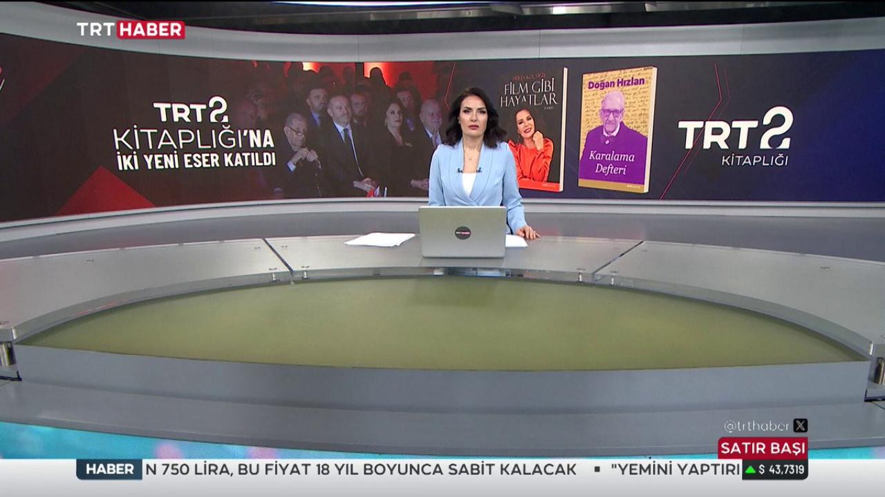TRT 2 kitaplığına iki yeni eser katıldı