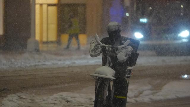 New York'ta kar fırtınası