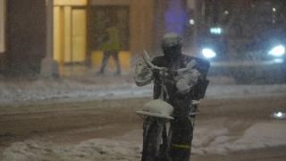 New York'ta kar fırtınası