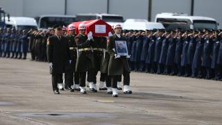 Şehit F-16 pilotu Bolat'ın cenazesi memleketine uğurlandı