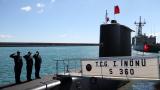 TCG 1. İnönü denizaltısı, hünerlerini NATO tatbikatında gösterecek