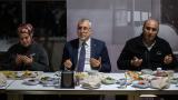 Bakan Işıkhan ilk iftarını işçilerle yaptı
