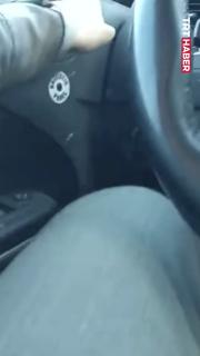 ABD'de bir kaza yerinde görev yapan trafik polisine, araba çarptı