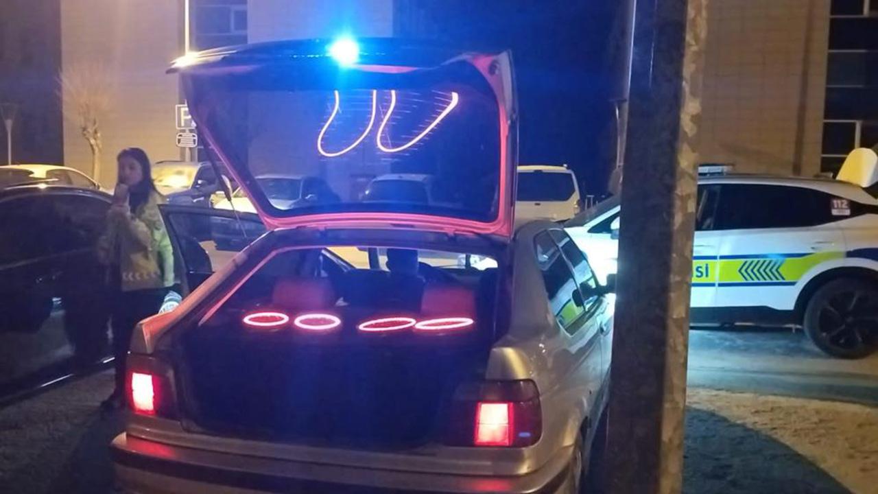 Hastane bahçesinde müziğe 24 bin lira ceza