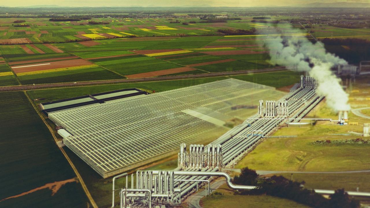 Organize Tarım Bölgelerine jeotermal sera dopingi