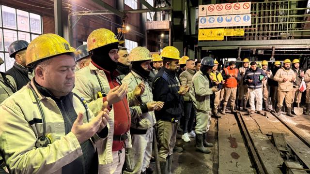 Zonguldak'taki grizu faciasında hayatını kaybeden 263 maden işçisi dualarla anıldı