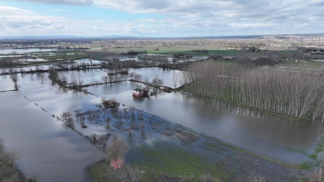 Meriç Nehri için ikaz seviyesi "sarı"ya düşürüldü