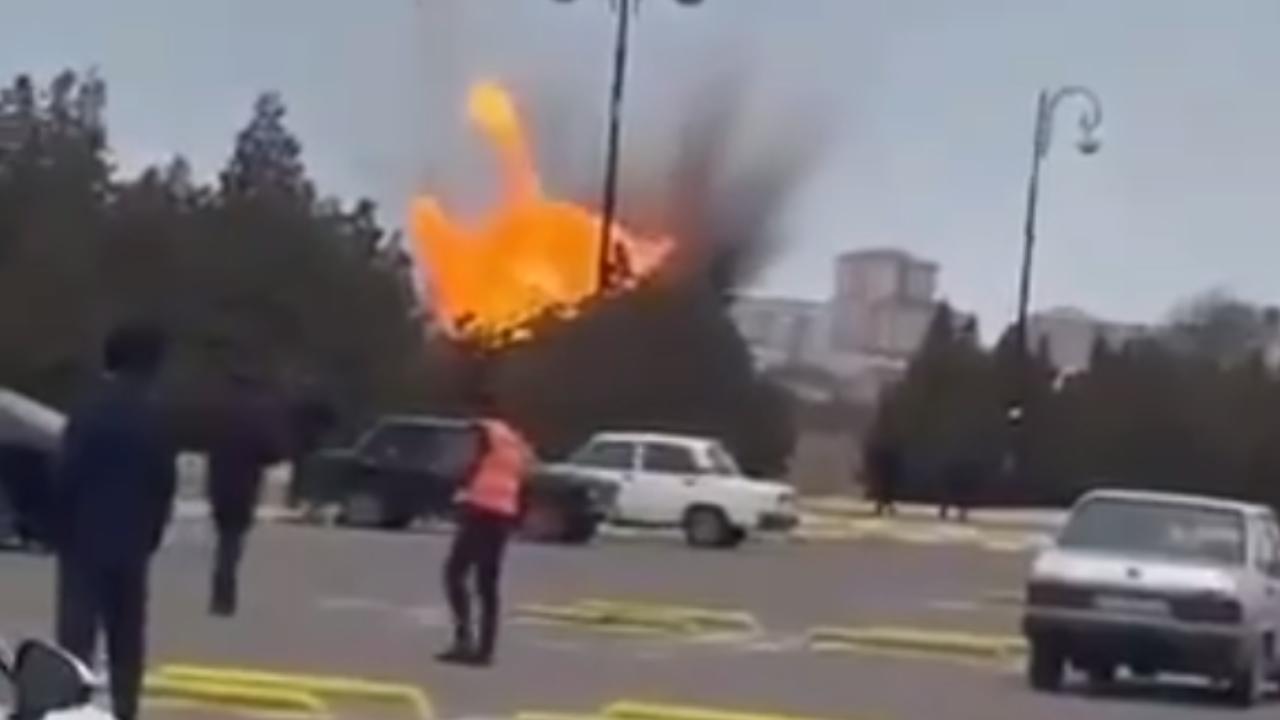 Nahçıvan Havalimanı'na İHA ile saldırı düzenlendi