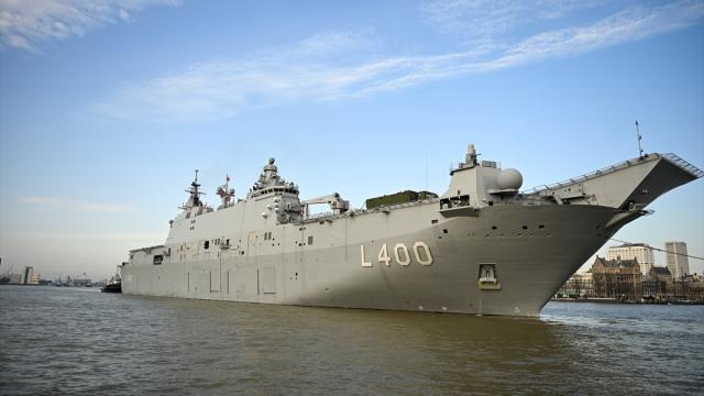 NATO Tatbikatı kapsamında Türk savaş gemileri Rotterdam’da